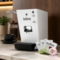 LOLLINA PLUS Kaffeepadmaschine Weiß Für ESE 44 mm CIALDE, 40 CIALDE Lollo Caffe